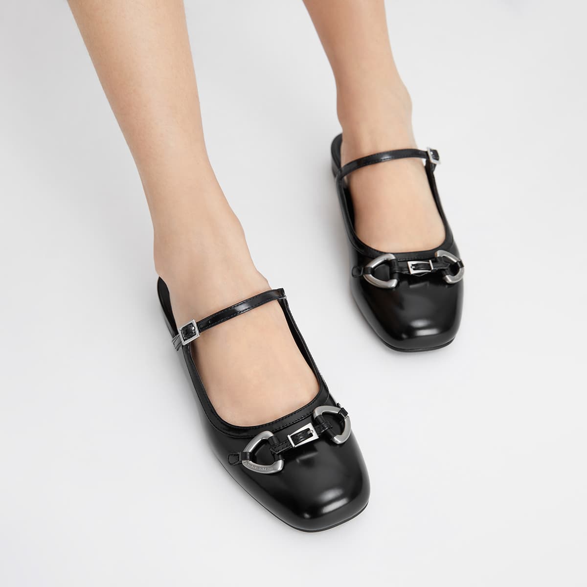 Сандалии CHARLESKEITH ck 2.2cm Light GreyBlack Box - изображение 5