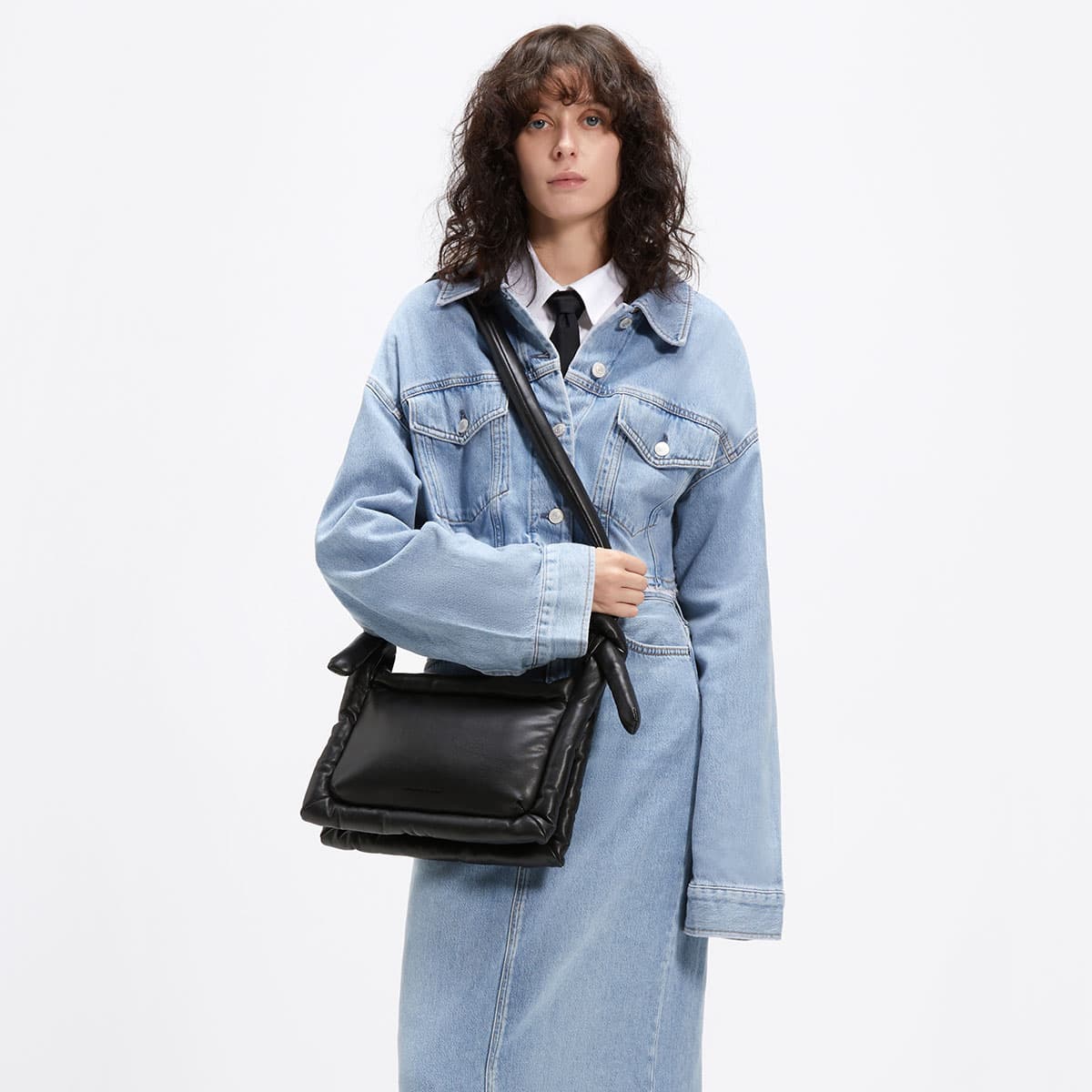 Сумка через плечо CHARLESKEITH PU CK Jet BlackCream - изображение 4