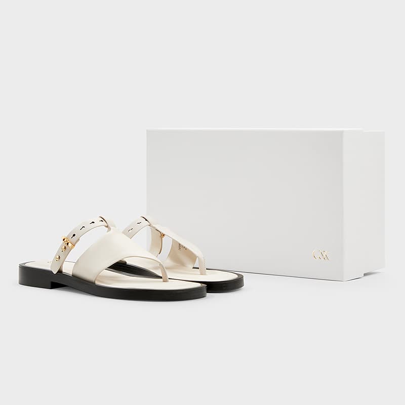 Шлёпанцы CHARLESKEITH ck WhiteBlack - изображение 4