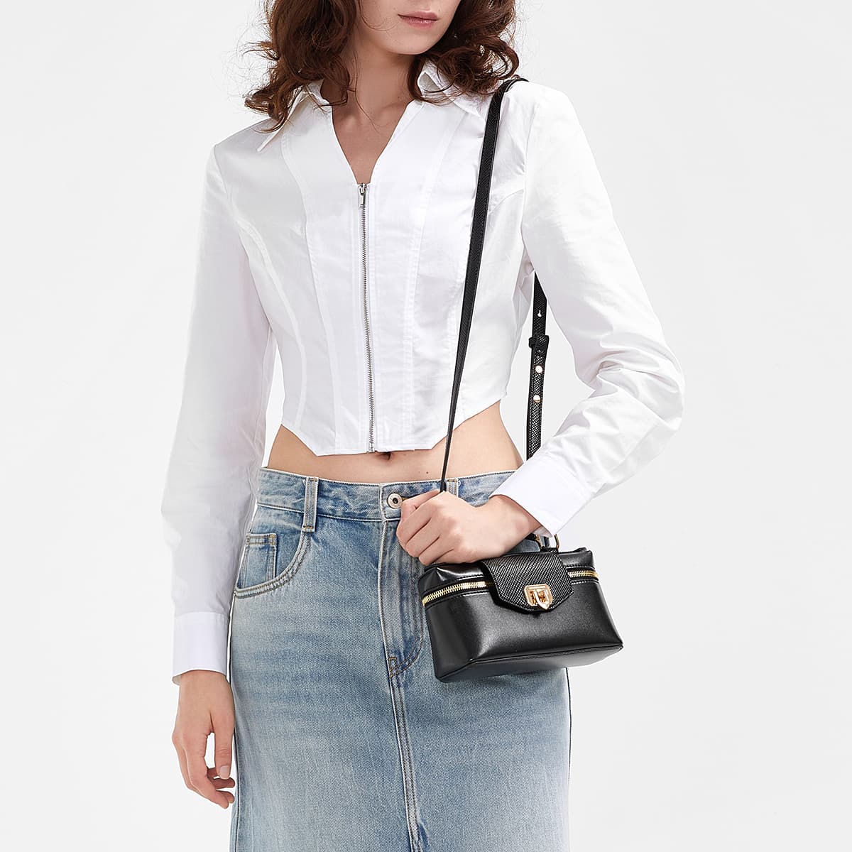 Сумка через плечо CHARLESKEITH ck BeigeBlack - изображение 5