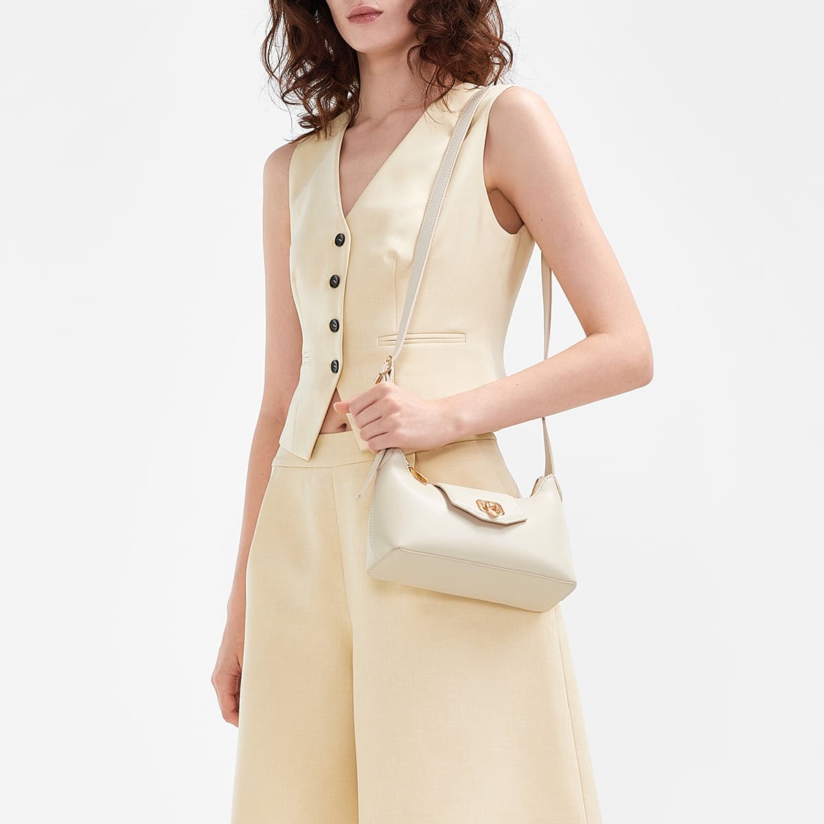 Мини-сумка CHARLESKEITH ck BeigeBlack - изображение 4