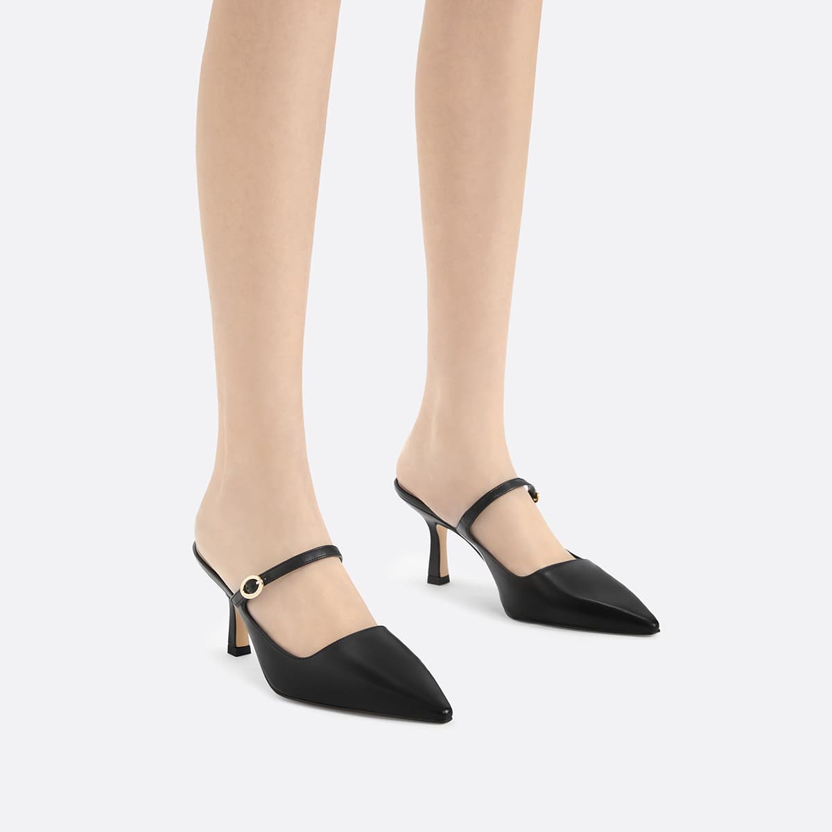 Сандалии CHARLESKEITH ck PU 7.5cm NudeBlack - изображение 4