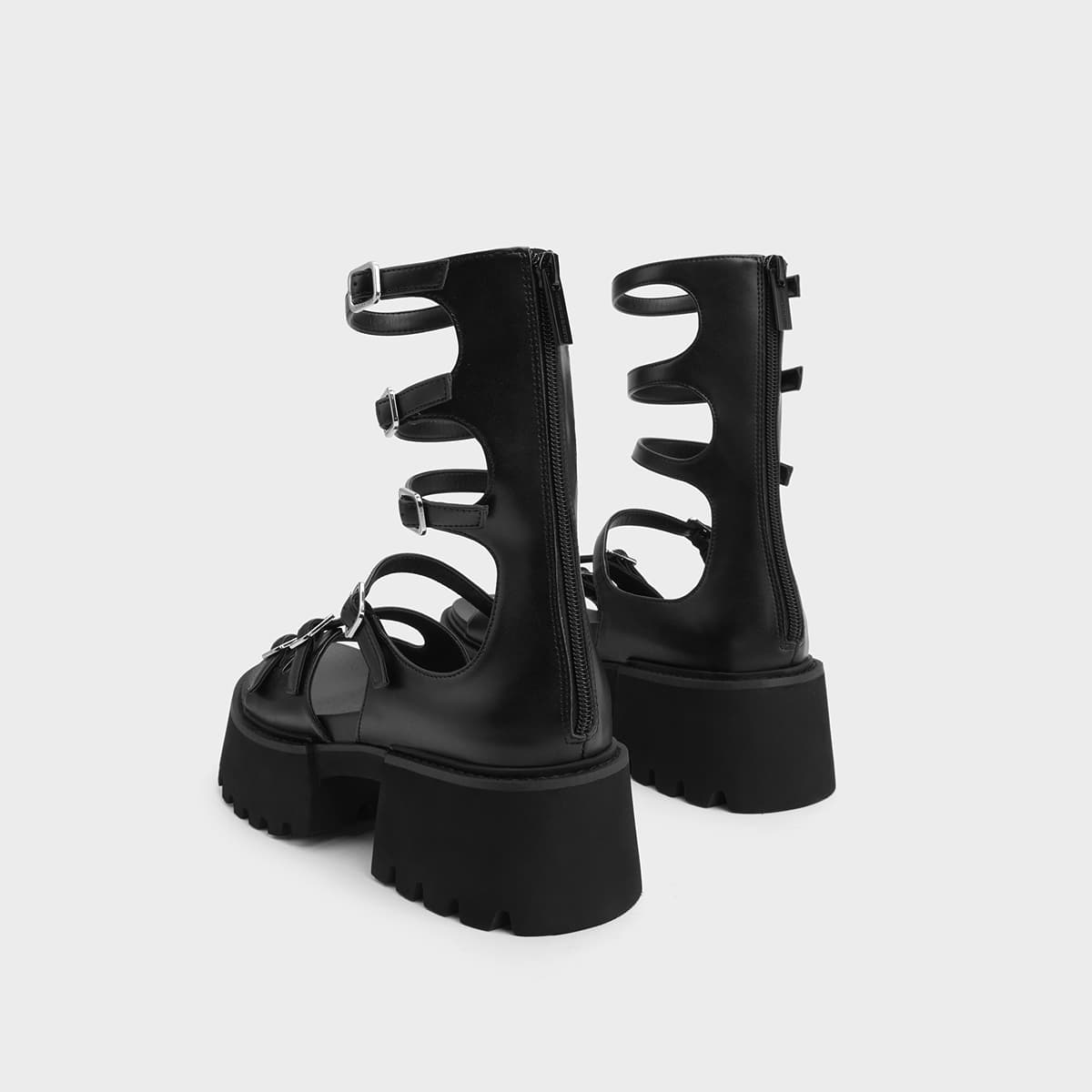 Сандалии CHARLESKEITH ck PU 5.6cm Black - изображение 5
