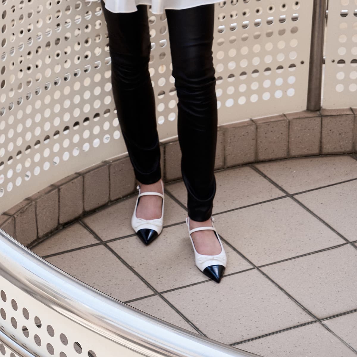 Тапочки CHARLESKEITH ck PU 5.3cm WhiteSilver - изображение 5