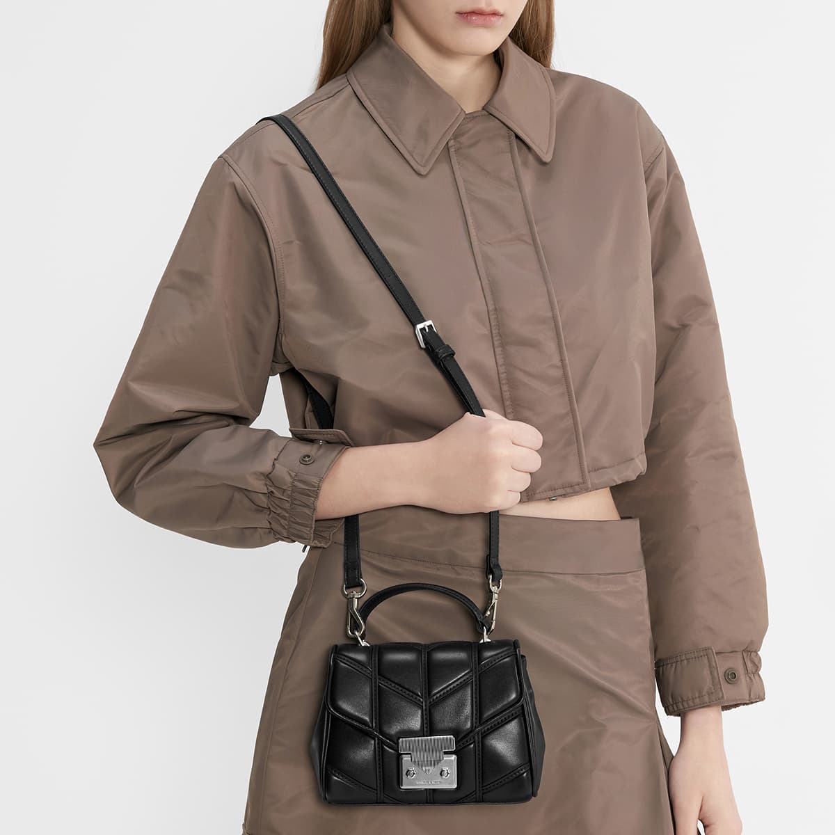 Сумка Charles & Keith Noir Black - изображение 5