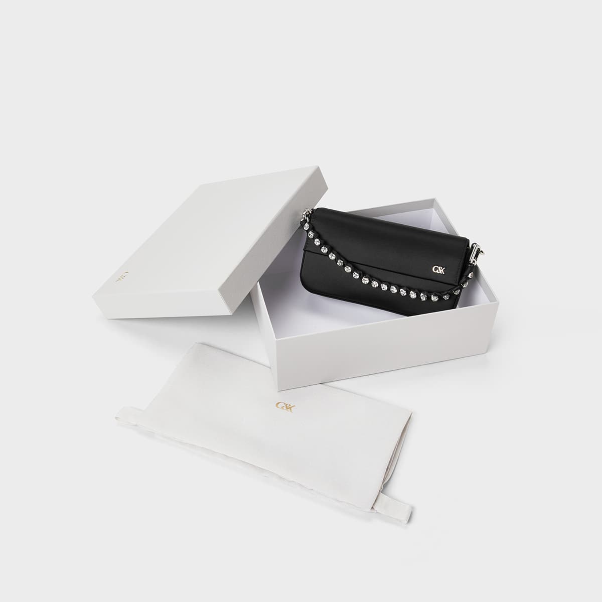 Сумка CHARLES&KEITH Noir/Light Pink - изображение 7