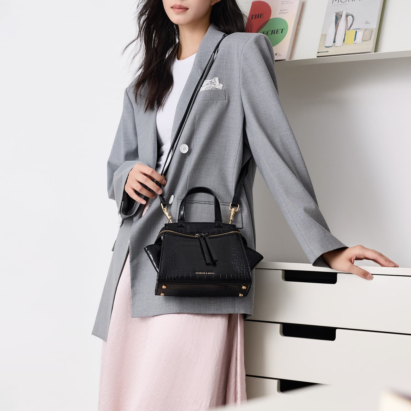 Сумка CHARLES KEITH Сумки Черный Женские - изображение 5