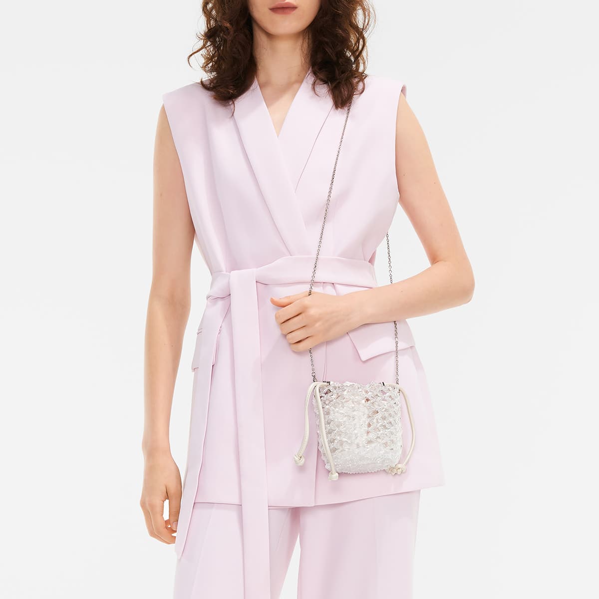 Сумка через плечо CHARLESKEITH ck WhiteSilver - изображение 5