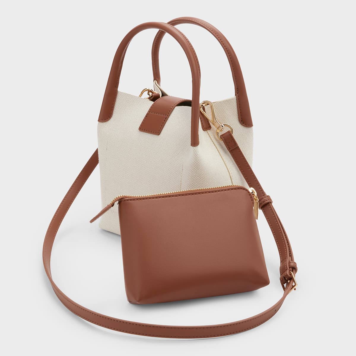 Сумка через плечо CHARLESKEITH ck PU Tan - изображение 4