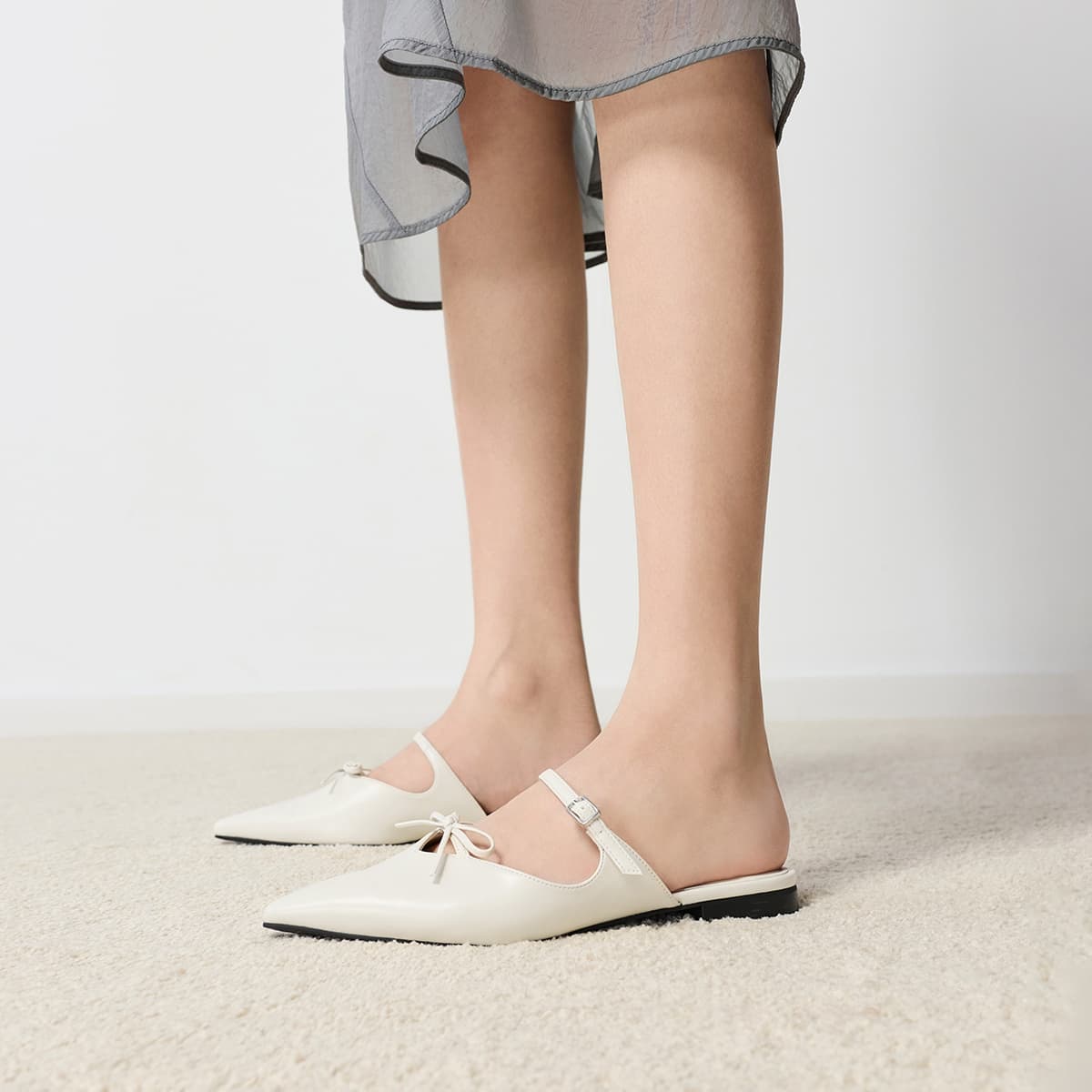 Сандалии CHARLES KEITH Closed-toe Slippers Women's - изображение 4