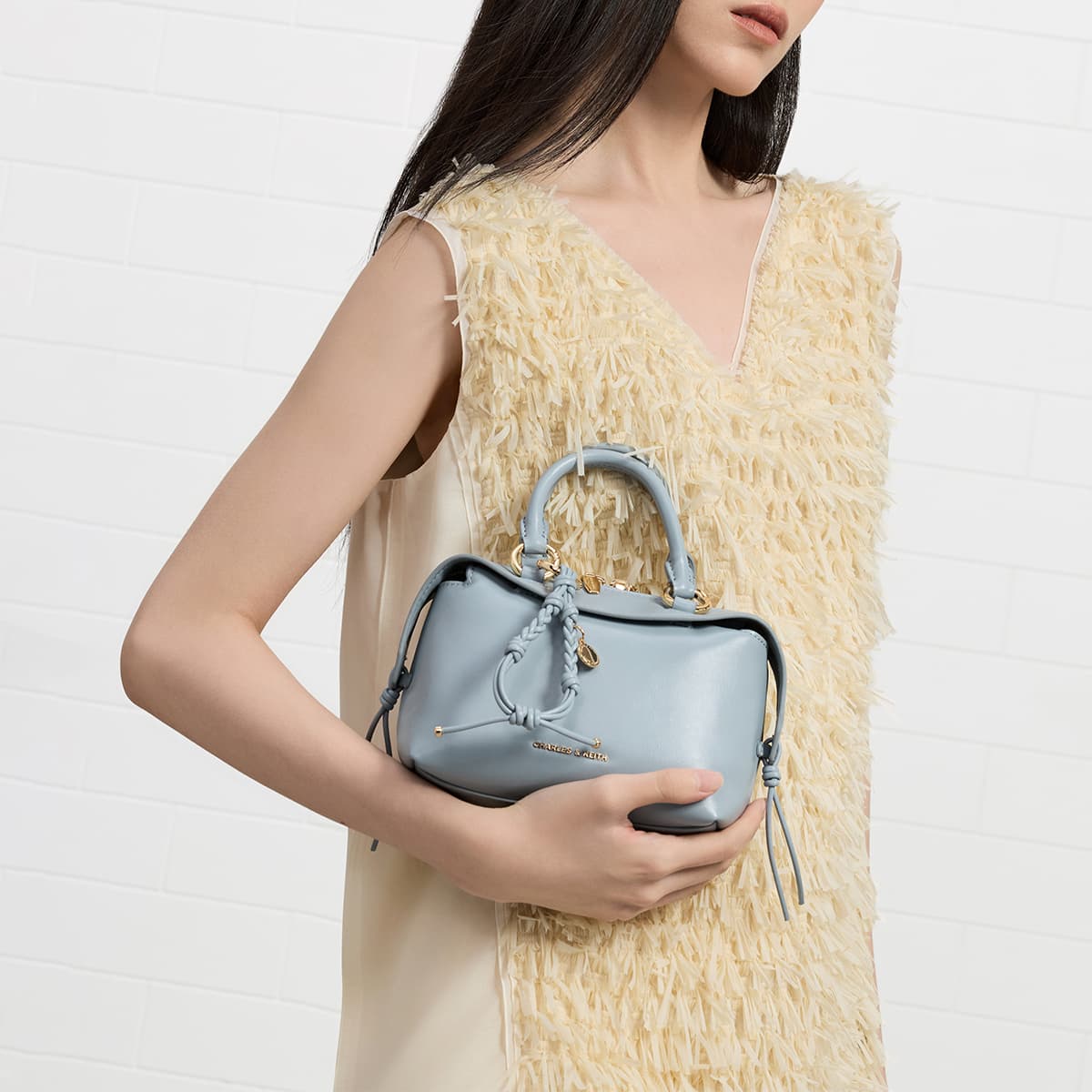 Сумка CHARLES KEITH ПУ (полиуретан) Сумка Маленькая Женская Многоцветная - изображение 8
