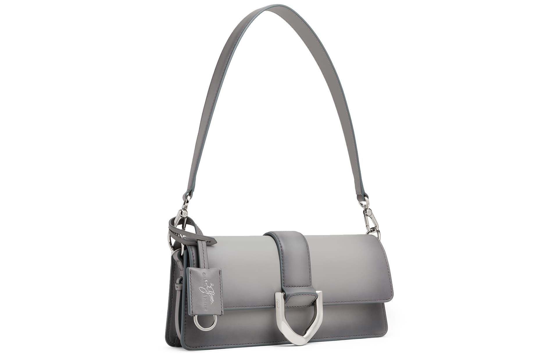 Мини-сумка CHARLES KEITH Сумка через плечо Серого цвета (включая аксессуары) Женская - изображение 3