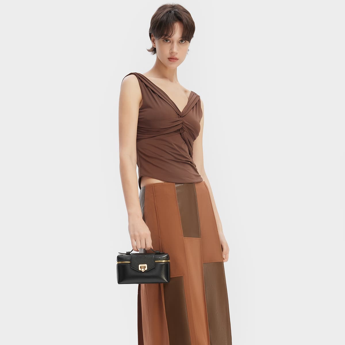 Сумка через плечо CHARLESKEITH ck BeigeBlack - изображение 7