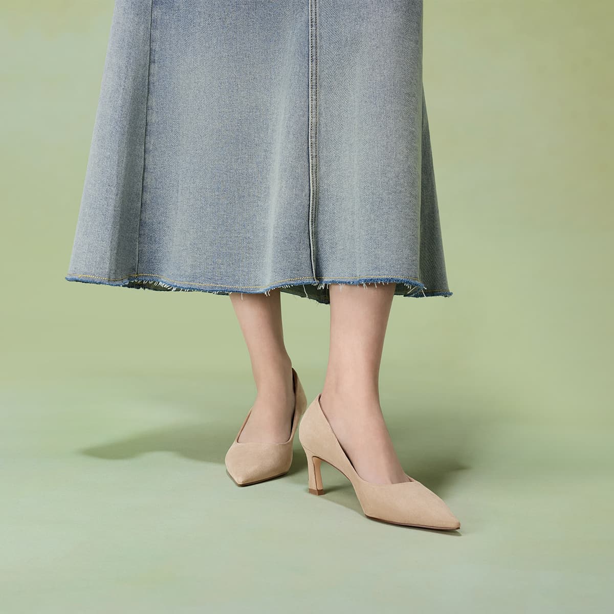 Туфли CHARLES KEITH Маленький Ck Песочные часы Высокие каблуки 6 см Женские - изображение 6