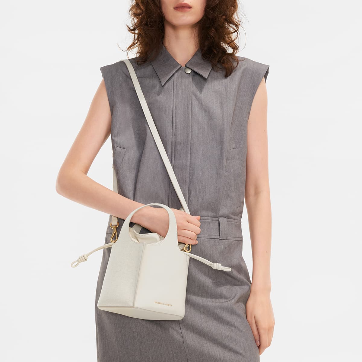 Сумка CHARLESKEITH ck Beige - изображение 4