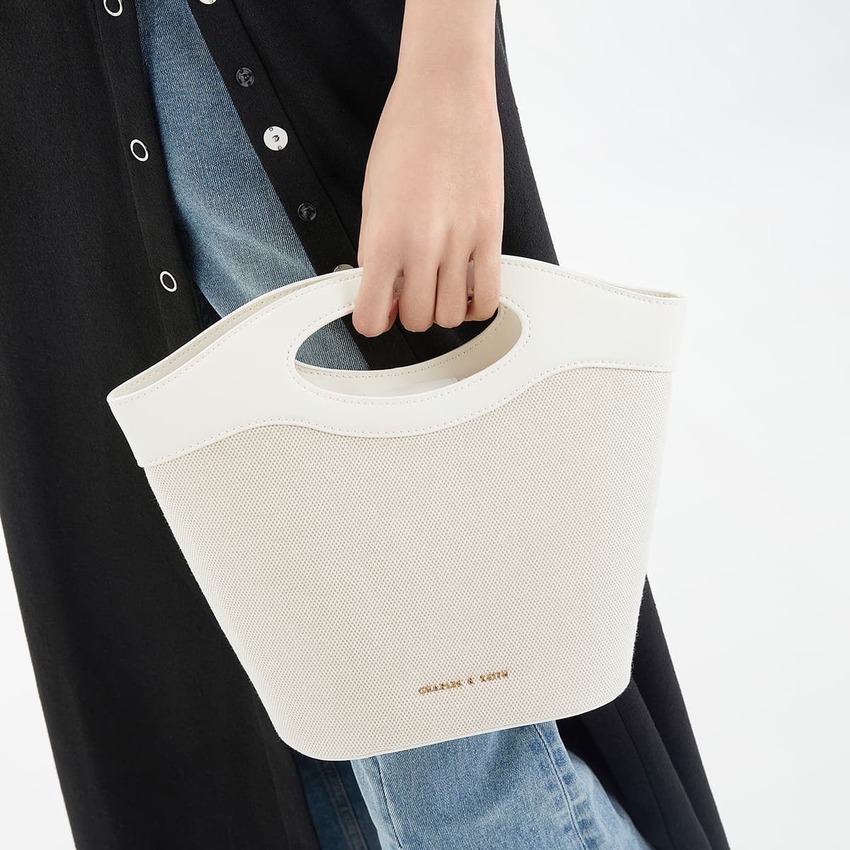 Сумка через плечо CHARLESKEITH ck Cream - изображение 5