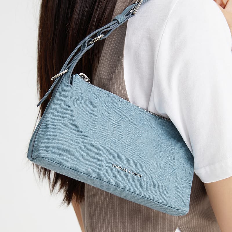 Мини-сумка CHARLESKEITH ck Denim Blue - изображение 4