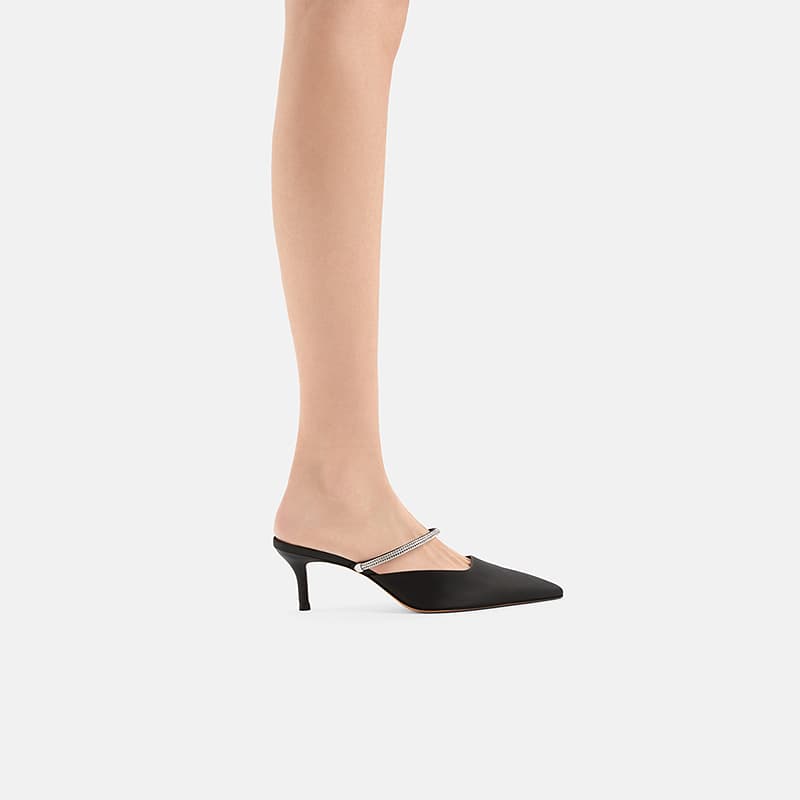 Сандалии CHARLESKEITH ck PU 6.2cm BLACK TEXTUREDSilver - изображение 4