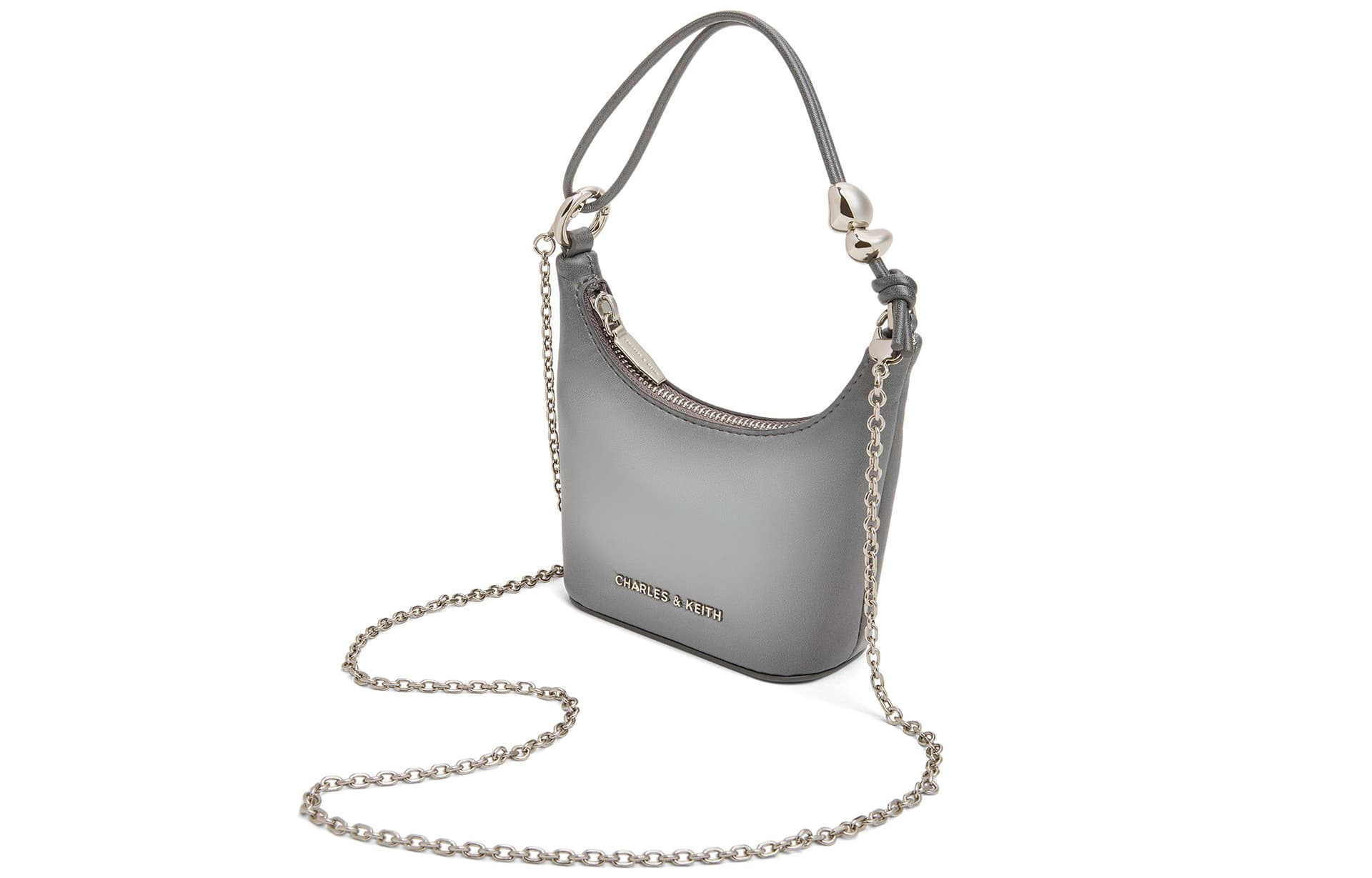 Мини-сумка CHARLES KEITH Сумки через плечо Серый Женские - изображение 3