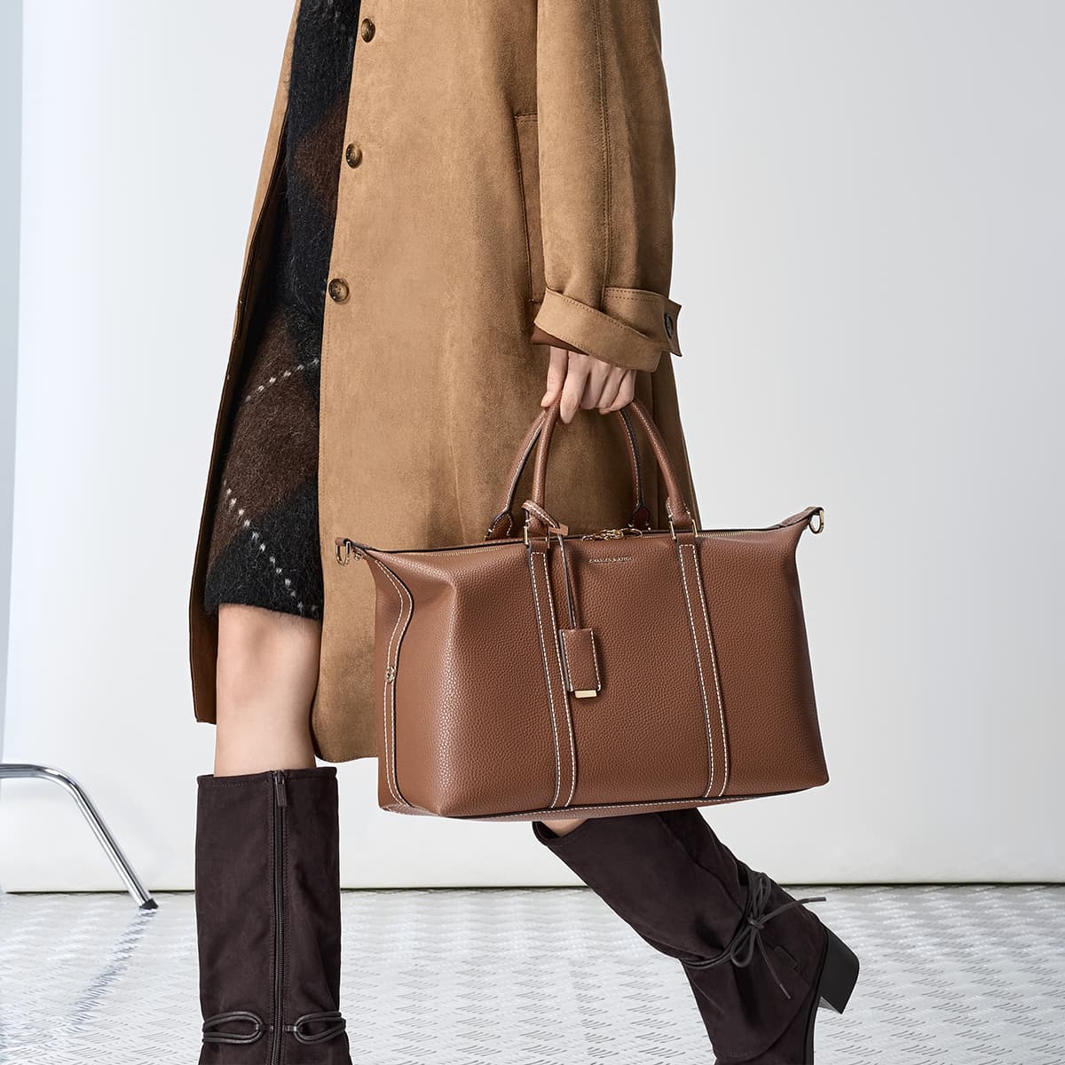 Сумка CHARLESKEITH ck Chocolate - изображение 4