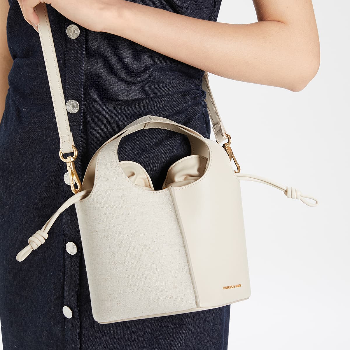 Сумка CHARLESKEITH ck Beige - изображение 5