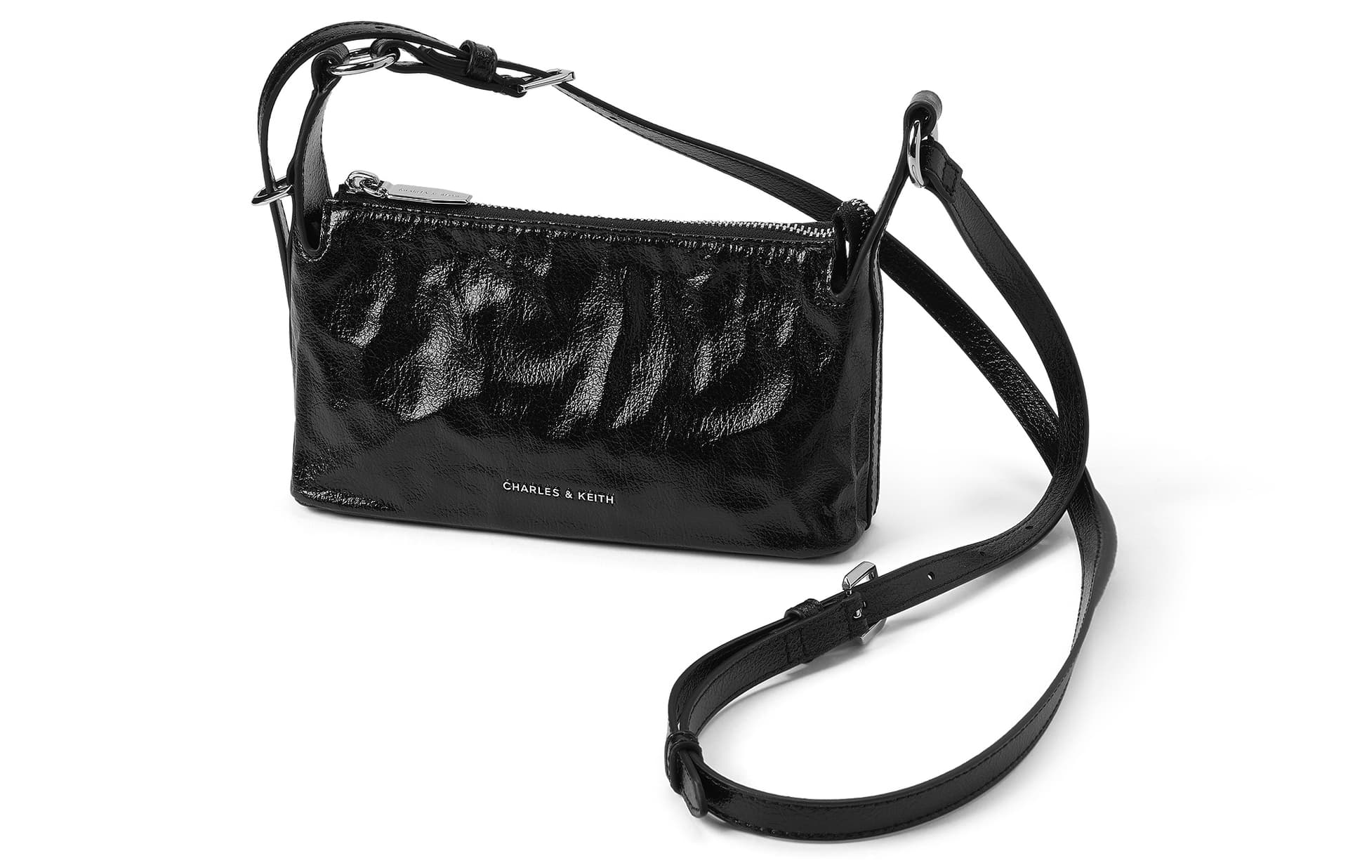 Мини-сумка CHARLESKEITH ck CreamNoirGrey - изображение 3