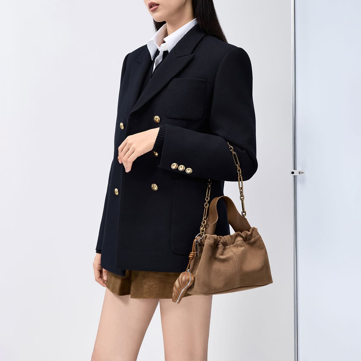 Сумка CHARLESKEITH ck Mocha BrownDeep Olive - изображение 5