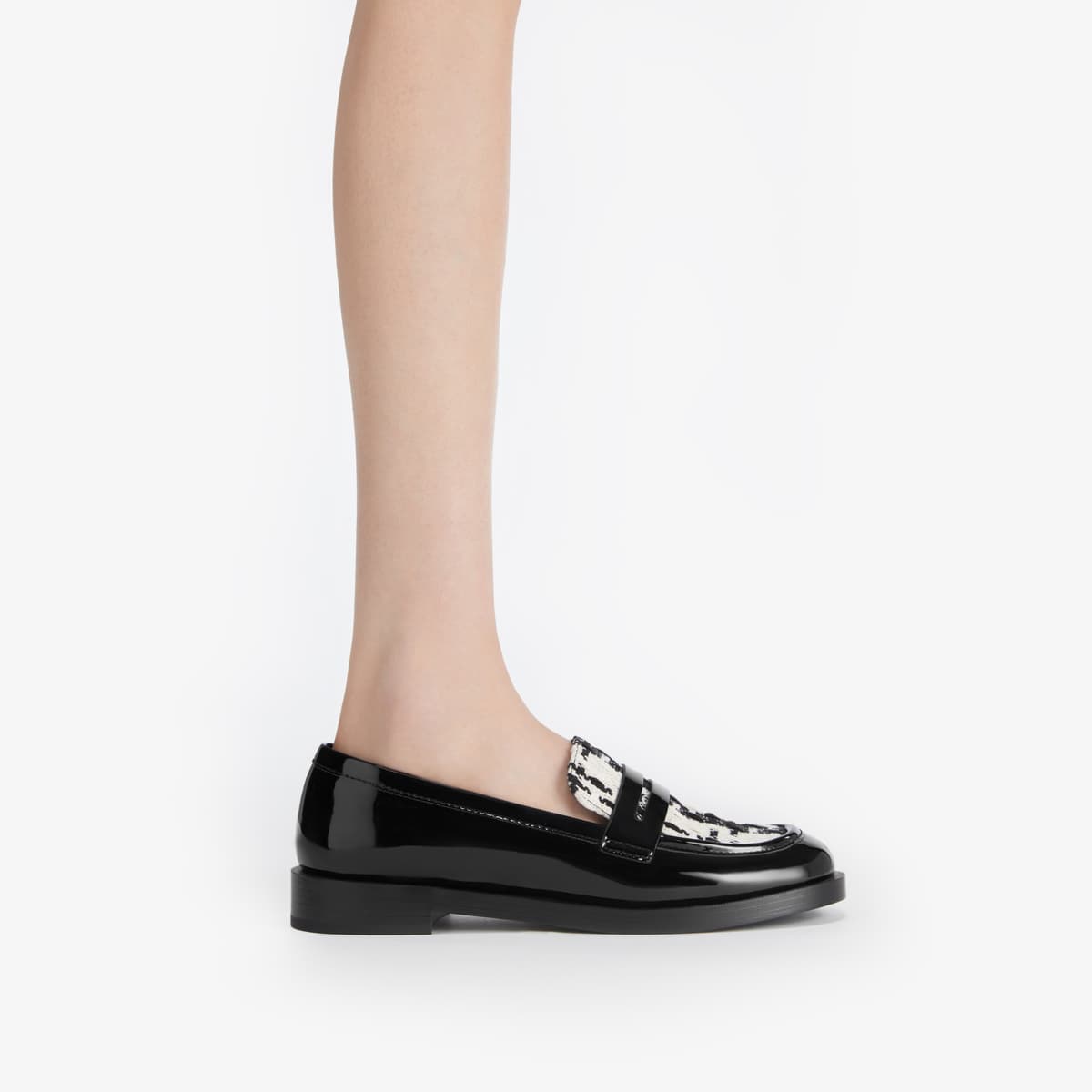 Лоферы CHARLES&KEITH PU Твид Повседневный Плоский Лоферы 2,4 см Женский - изображение 11