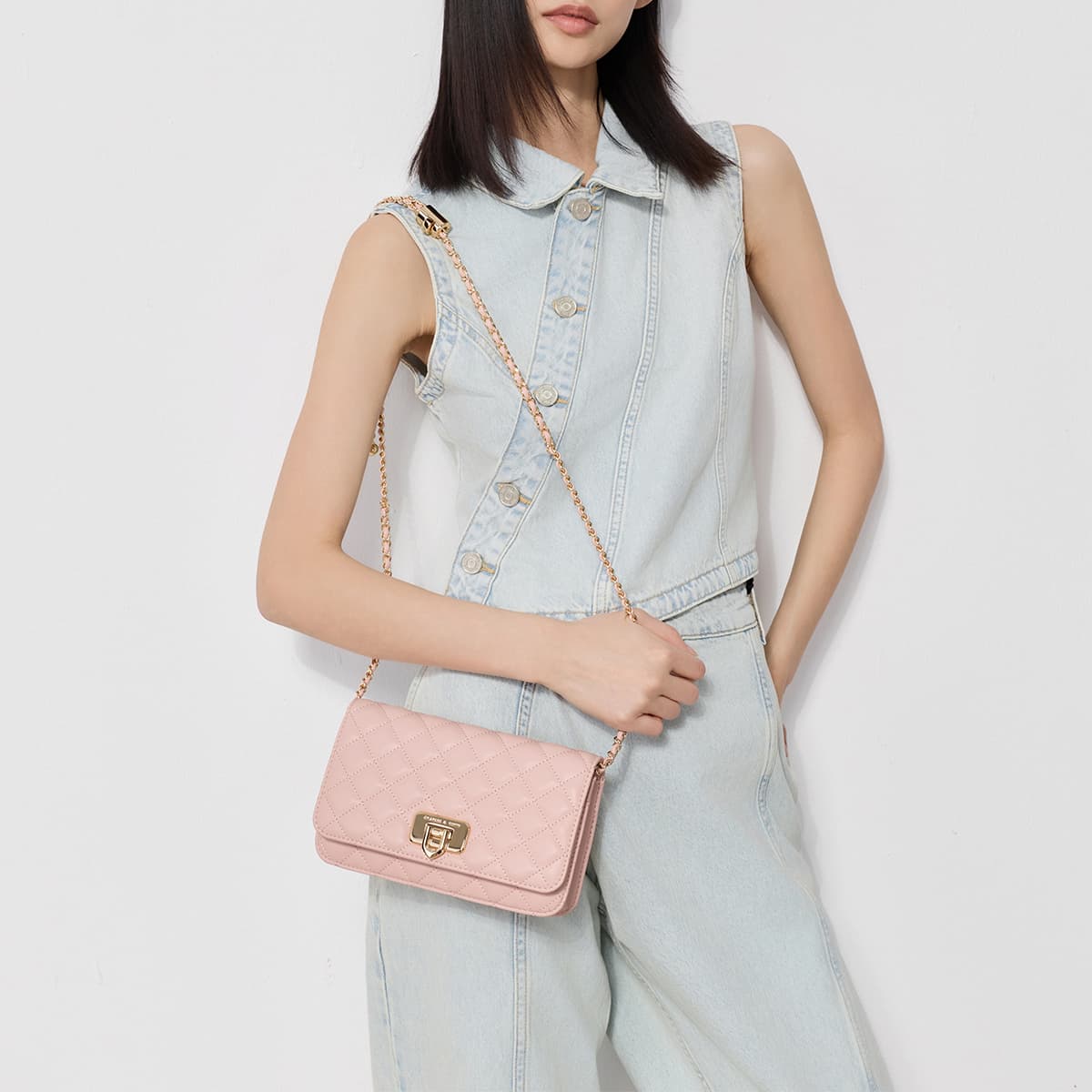 Сумка через плечо CHARLES KEITH ПУ (полиуретан) Сумки кросс-боди Женские Многоцветный - изображение 4