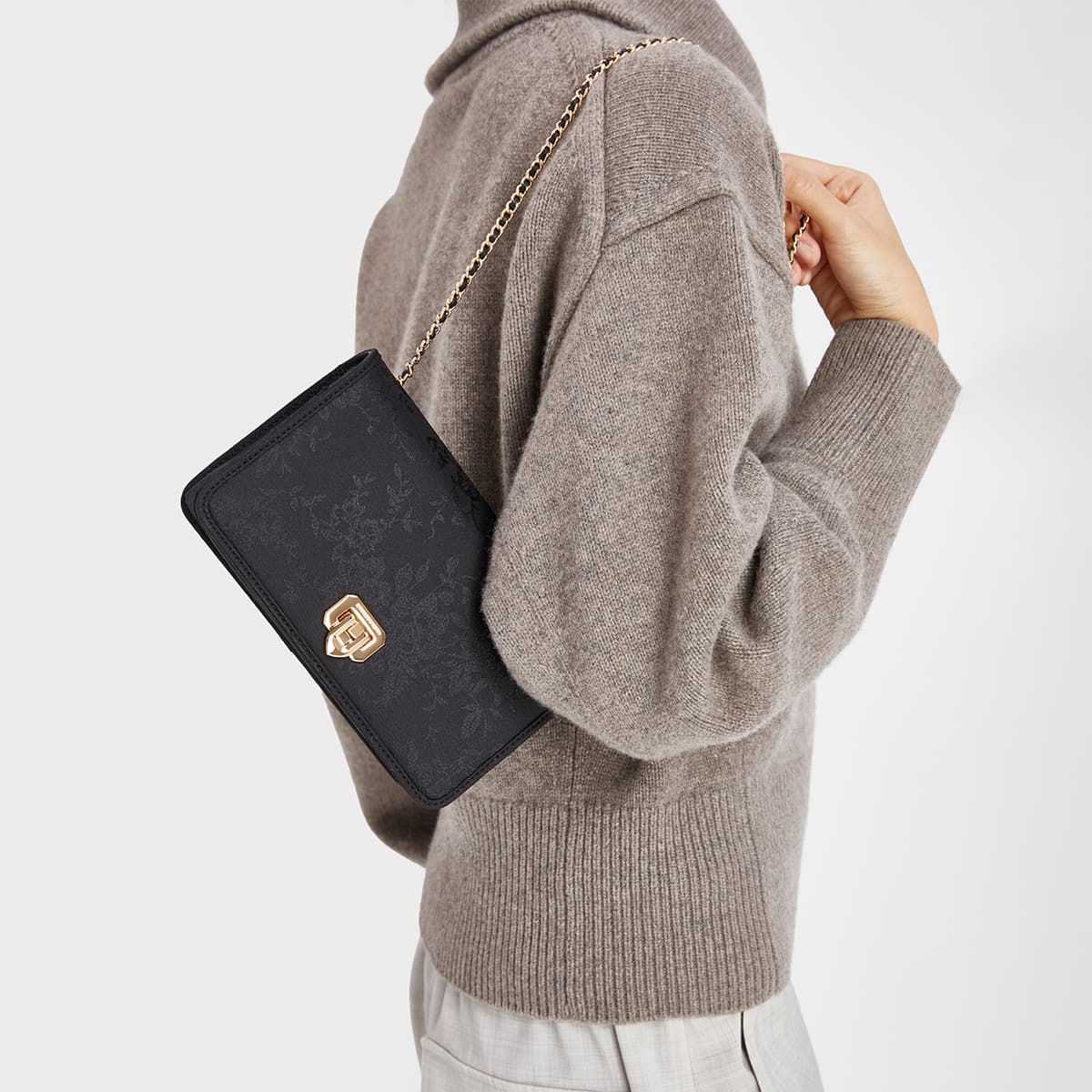 Сумка через плечо CHARLES KEITH ПУ (полиуретан) Текстильная смесь Сумка через плечо Маленькая Женская - изображение 5