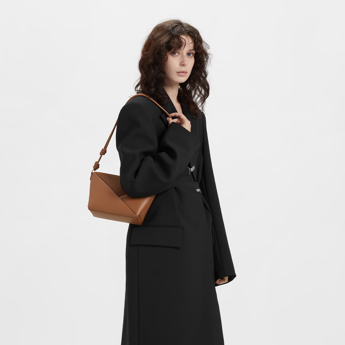 Сумка через плечо CHARLESKEITH TanNoirCream - изображение 4