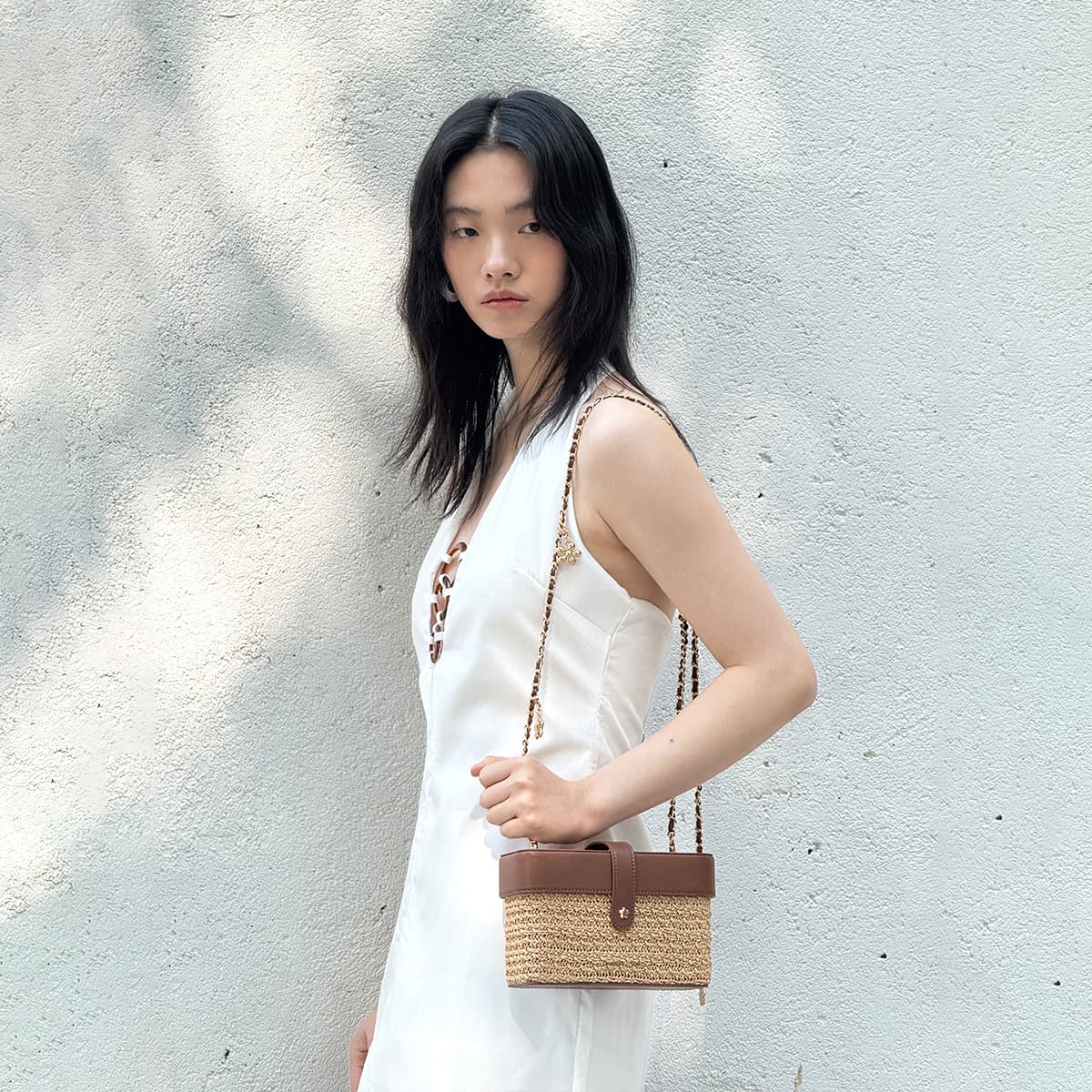 Сумка через плечо Charles & Keith Multi Floral Chain Bag - изображение 7
