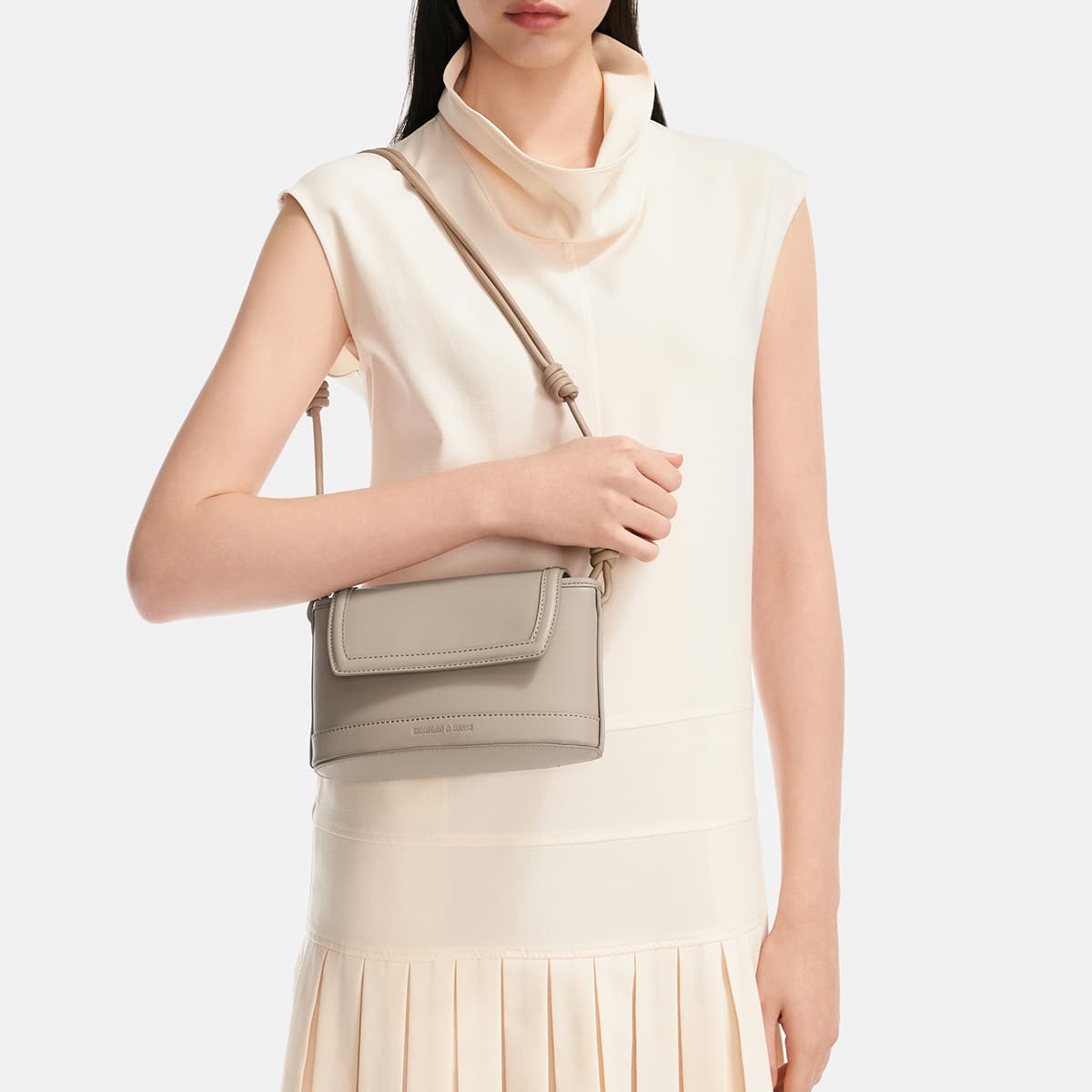 Мини-сумка CHARLESKEITH ck PU Taupe - изображение 4