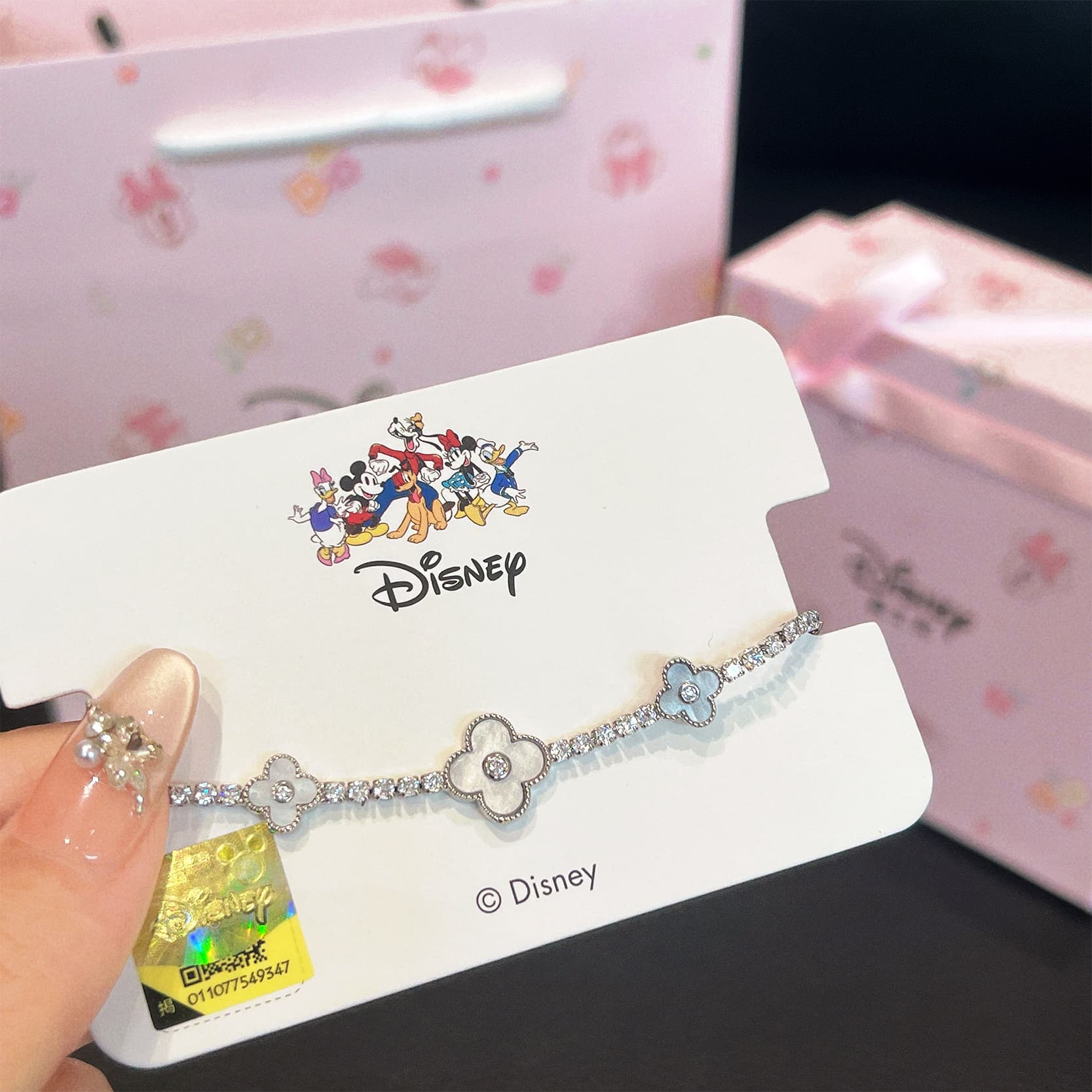 Браслет Disney Браслеты из синтетического кубического циркония для женщин - изображение 4