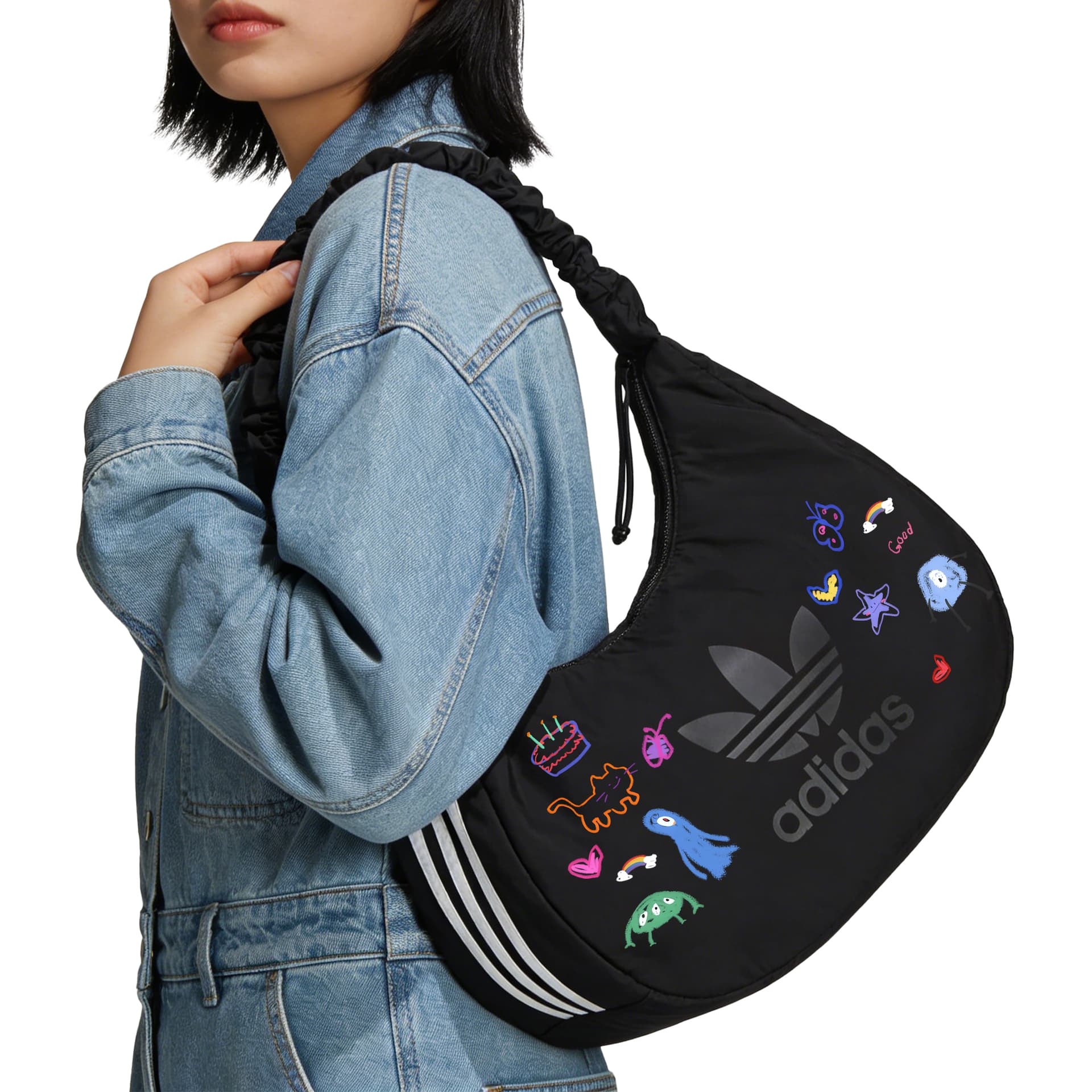Мини-сумка adidas originals YMK Logo - изображение 5