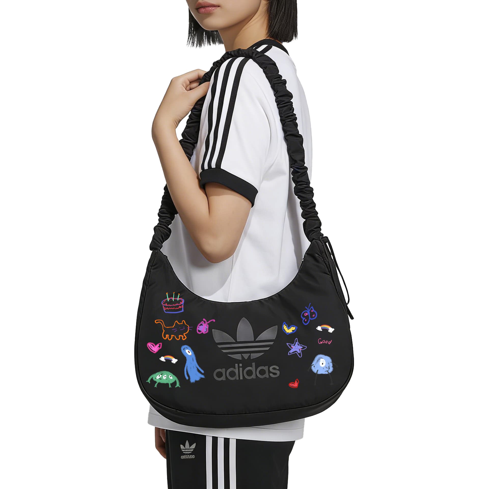Мини-сумка adidas originals YMK Logo - изображение 4