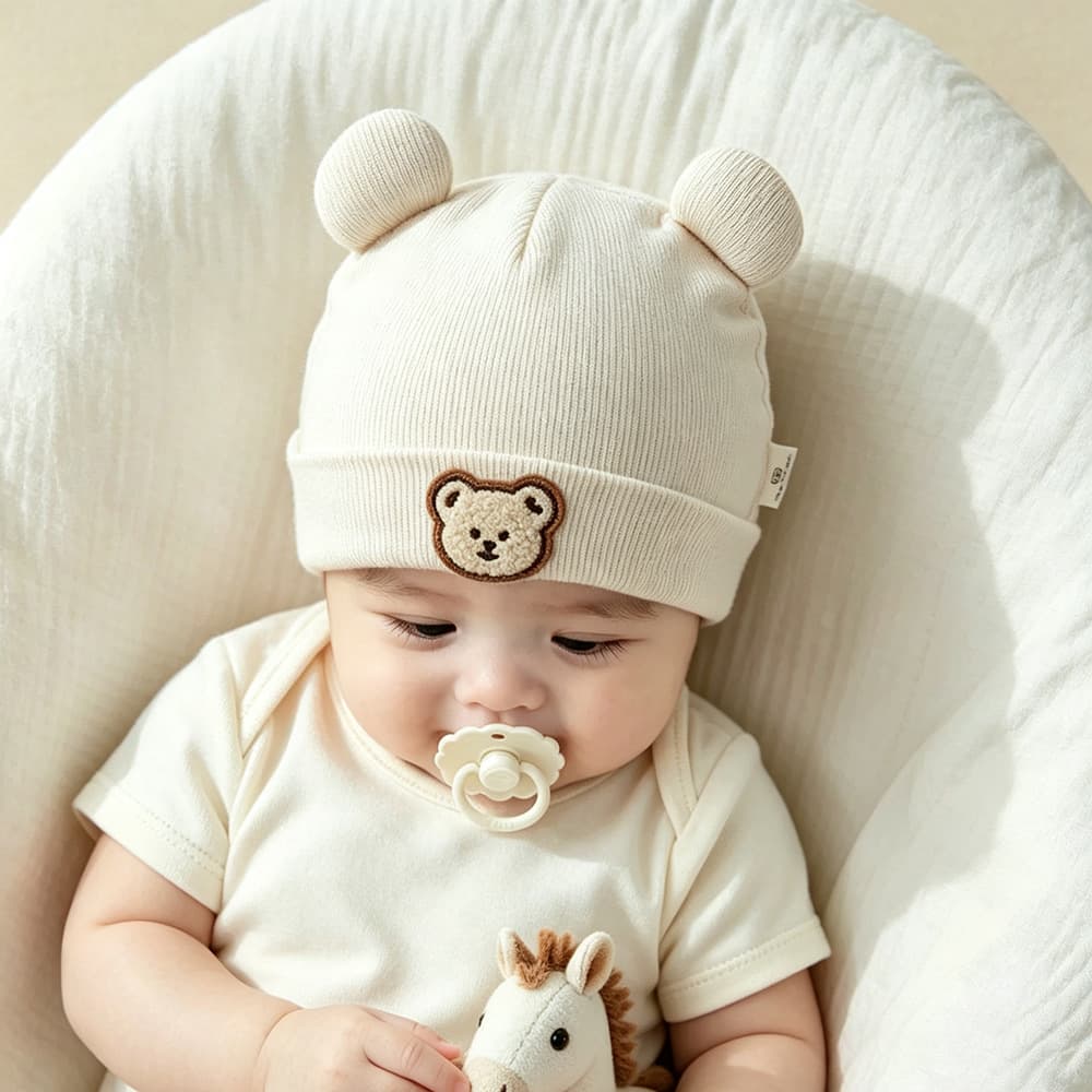 Шапка AAJF Хлопковое волокно Шапки-бини Kids - изображение 3