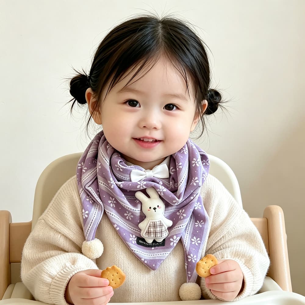 Шарф AAJF Cotton Knit Платки Kids - изображение 2