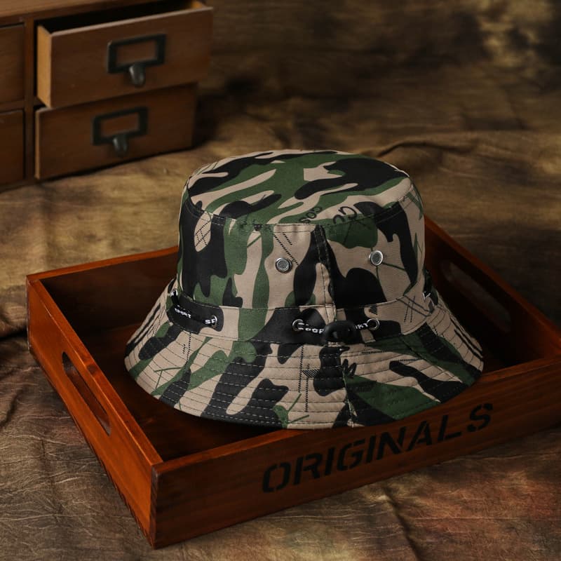 Панама AAJF Cotton Bucket Hats Унисекс - изображение 2