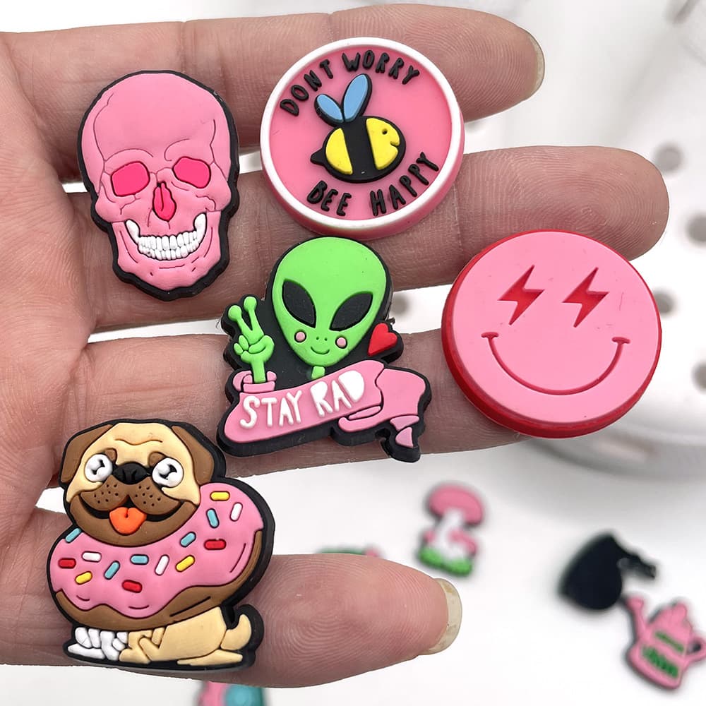 AAJF HOLE ПВХ Силикон Аксессуары для обуви Унисекс - изображение 6