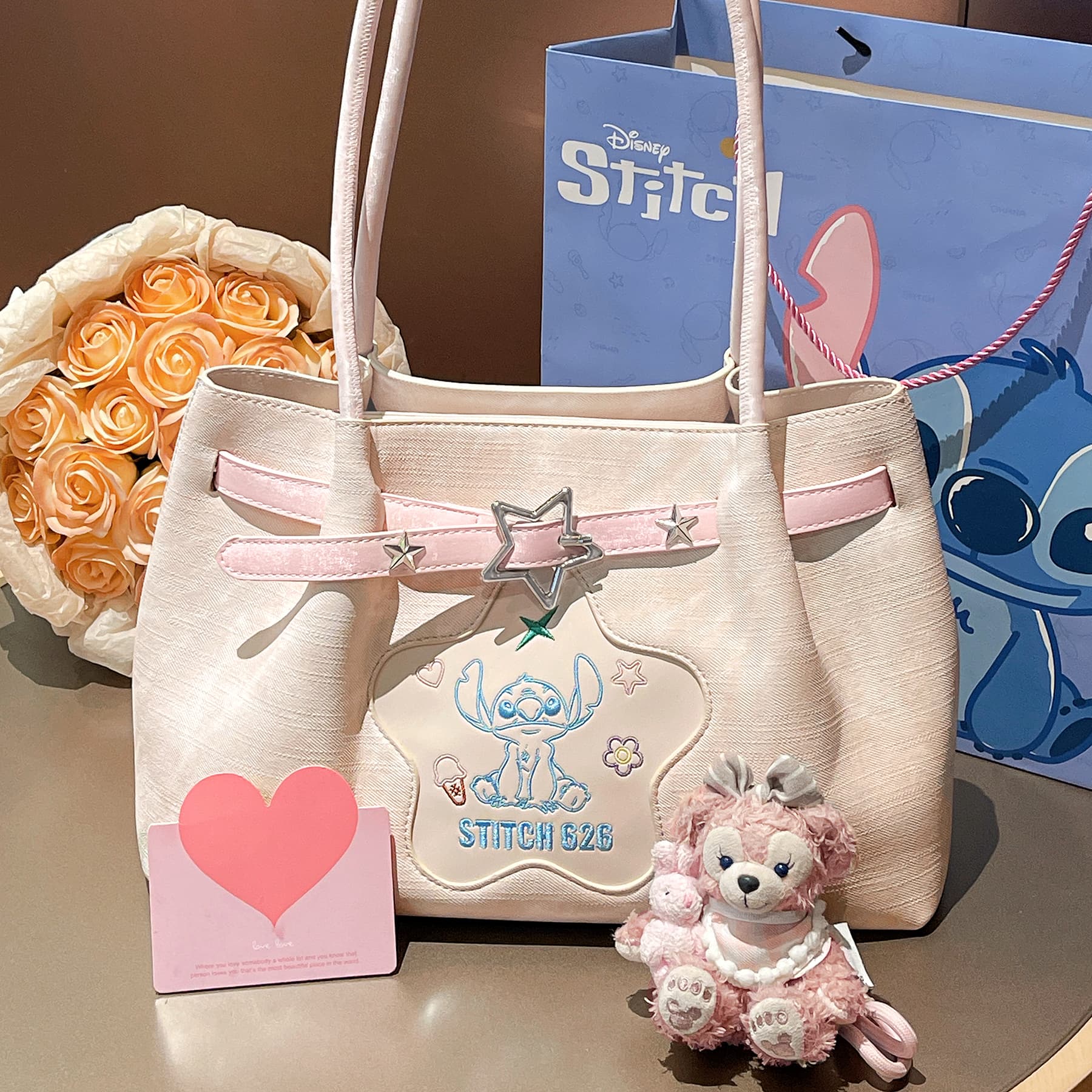 Мини-сумка Disney Сумки через плечо Розово-вишневый Женские - изображение 5