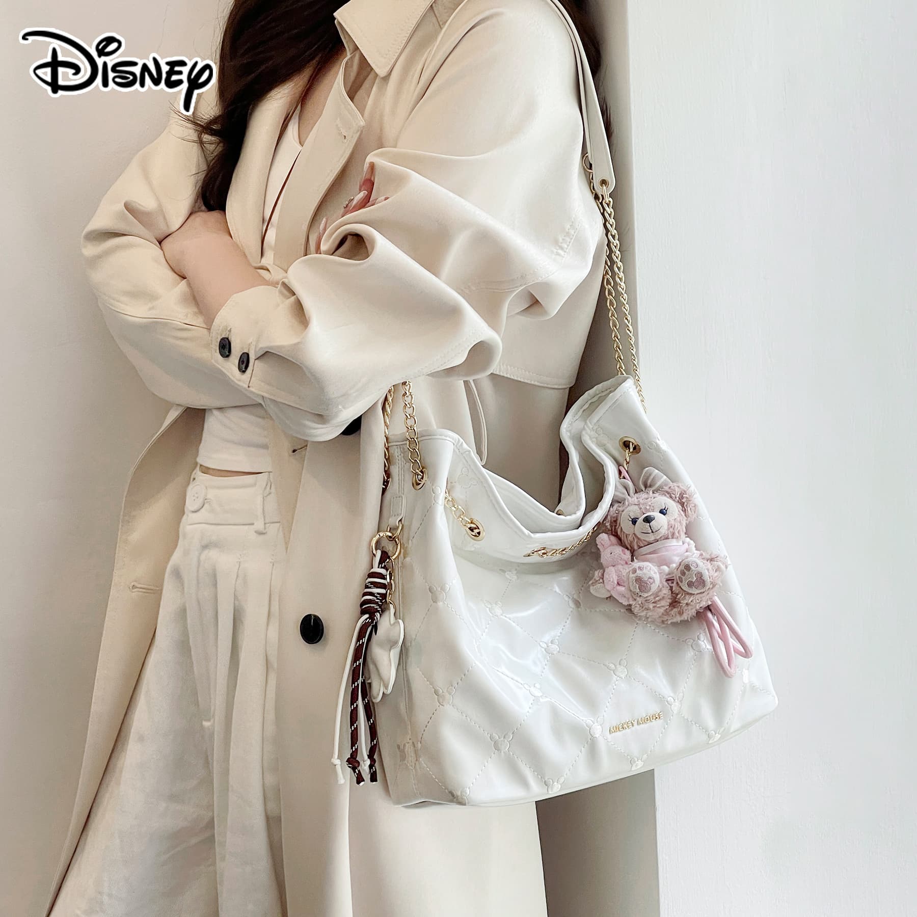 Мини-сумка Disney Mickey SERIES ПУ (полиуретан) текстильная смесь сумка через плечо женская многоцветная - изображение 2
