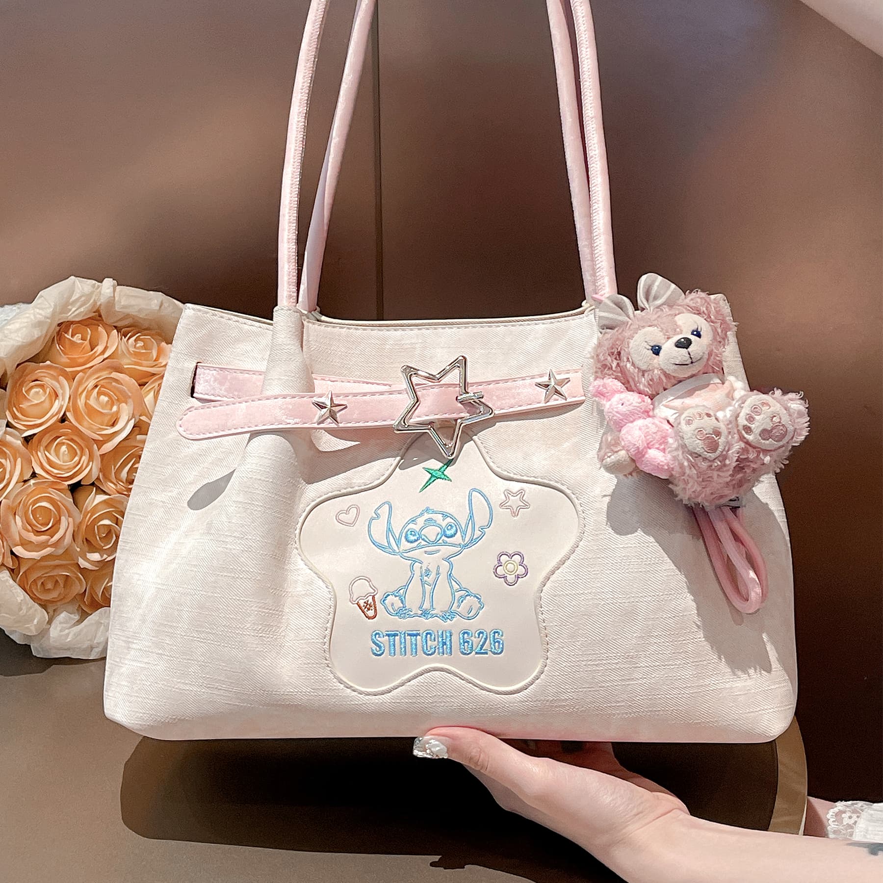 Мини-сумка Disney Сумки через плечо Розово-вишневый Женские - изображение 3