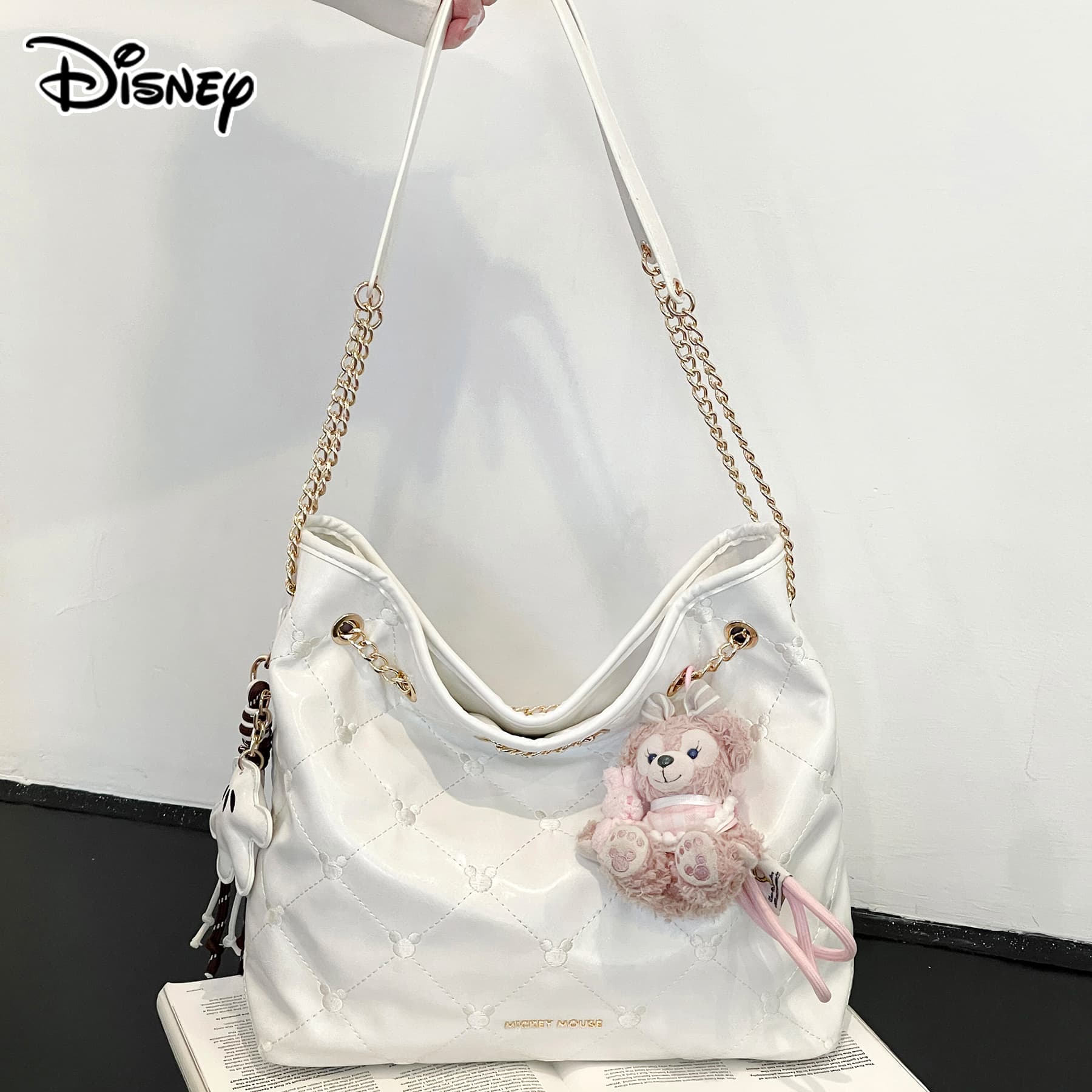 Мини-сумка Disney Mickey SERIES ПУ (полиуретан) текстильная смесь сумка через плечо женская многоцветная - изображение 4