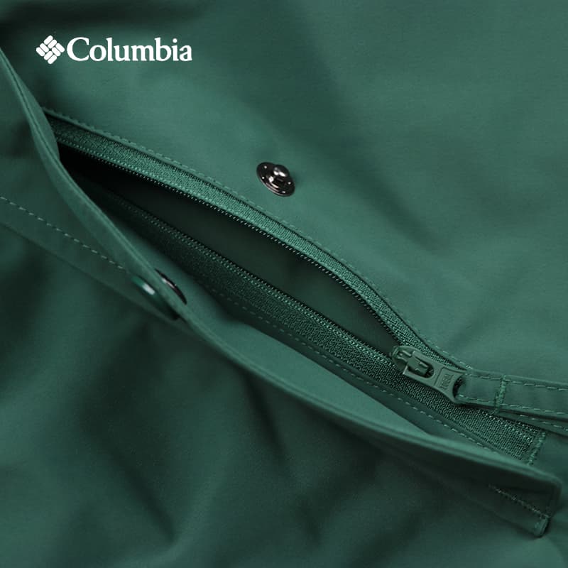 Columbia Поход ТермоТрикотажная Ветровка Женская Моховый Зеленый - изображение 8
