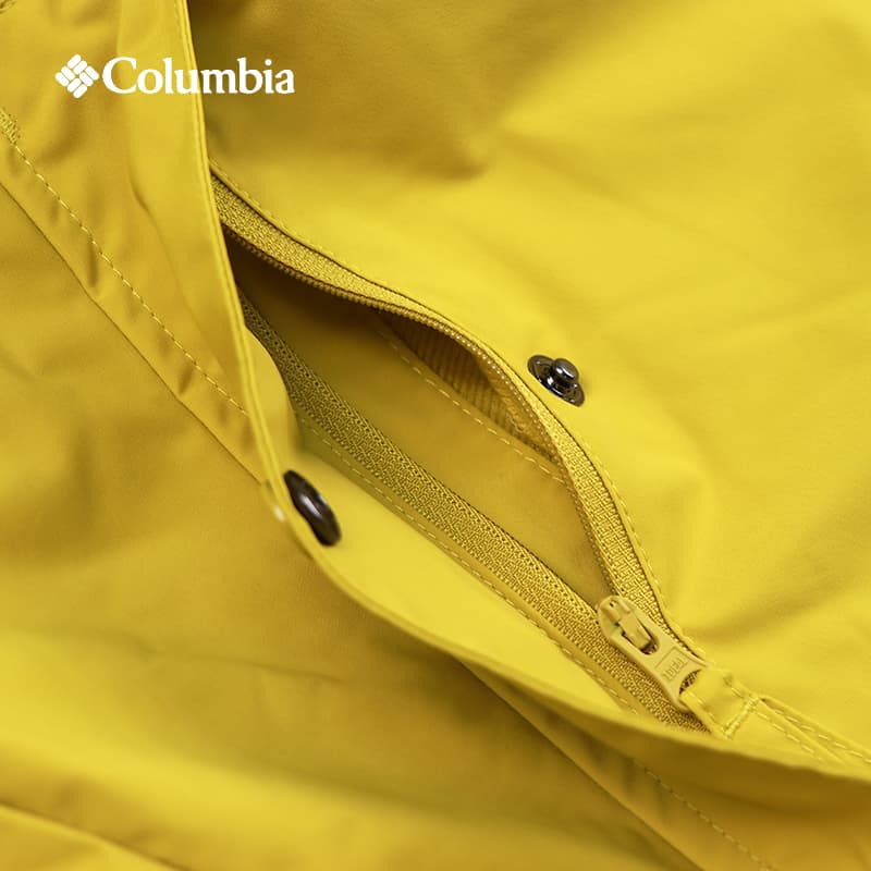 Columbia Теплоизоляционный Ветровка На открытом воздухе Женские Лимон - изображение 7
