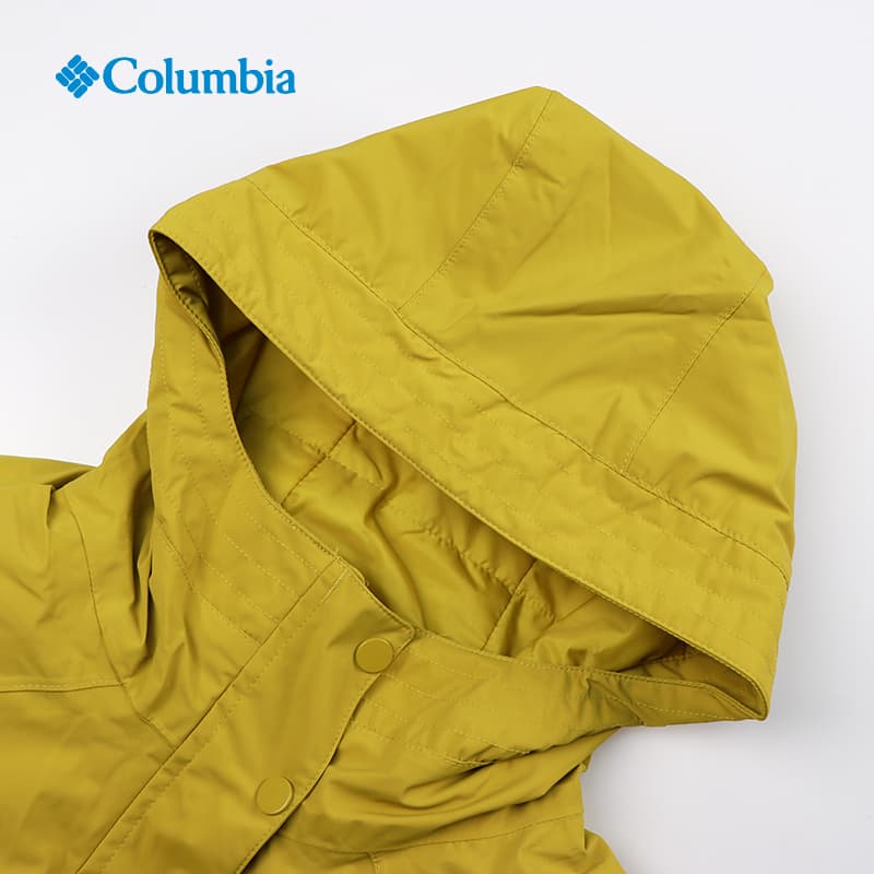 Columbia Теплоизоляционный Ветровка На открытом воздухе Женские Лимон - изображение 3