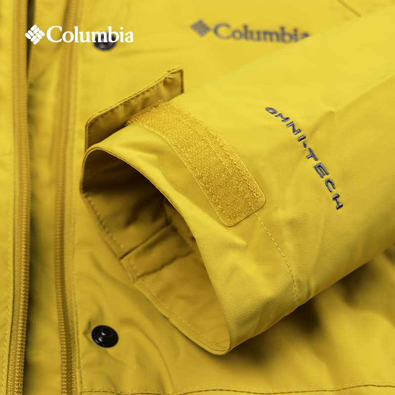 Columbia Теплоизоляционный Ветровка На открытом воздухе Женские Лимон - изображение 6