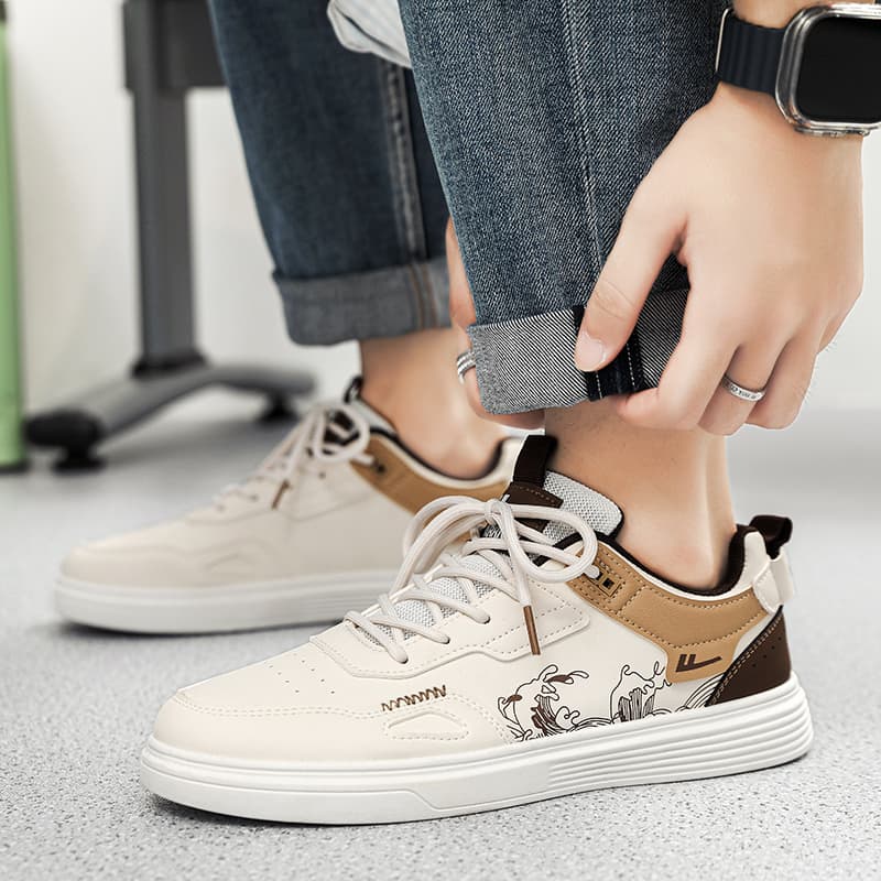 Кроссовки Warrior Low Top Beige - изображение 5