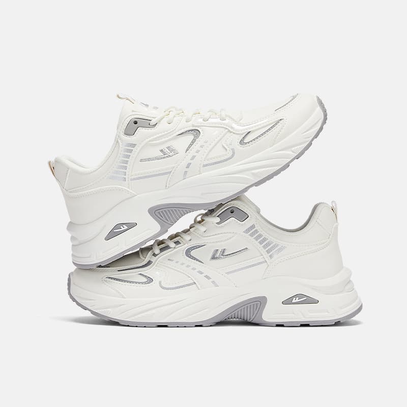 Кроссовки Warrior Low Топ Кроссовки Мужские Бежево-Серые - изображение 5